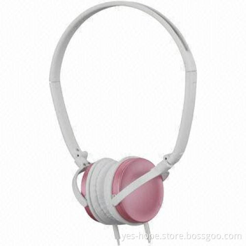 Hot Colorful Great Portable Headphone with 20 to 20,000Hz Frequency Response, Lightweight